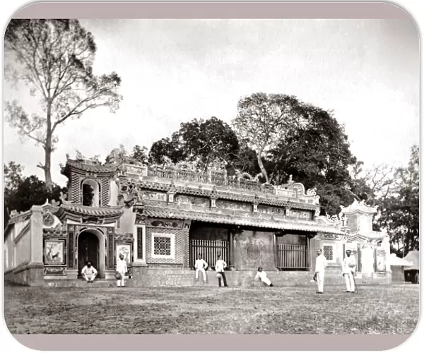 Pagoda, French Indo-China, Vietnam, circa 1890