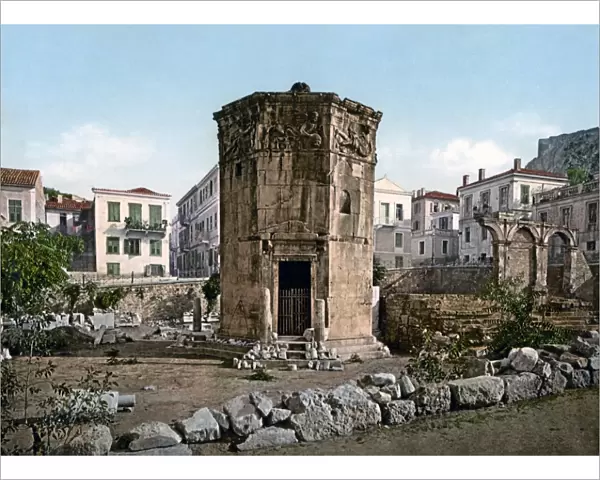 Tower of the Winds, Athens, Greece, circa 1890s