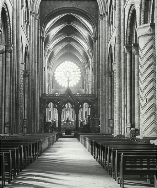 English Cathedrals - Durham Cathedral Nave