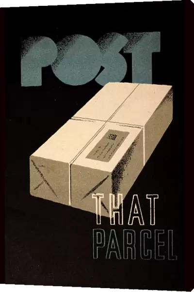 Poster, Post That Parcel