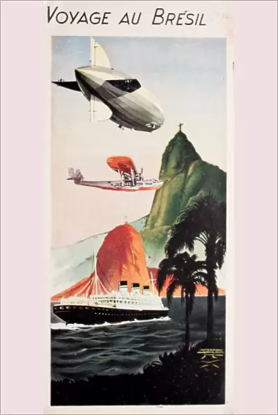 Poster, Voyage au Bresil