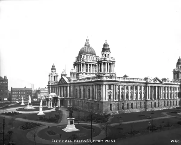 City Hall, Belfast, from West