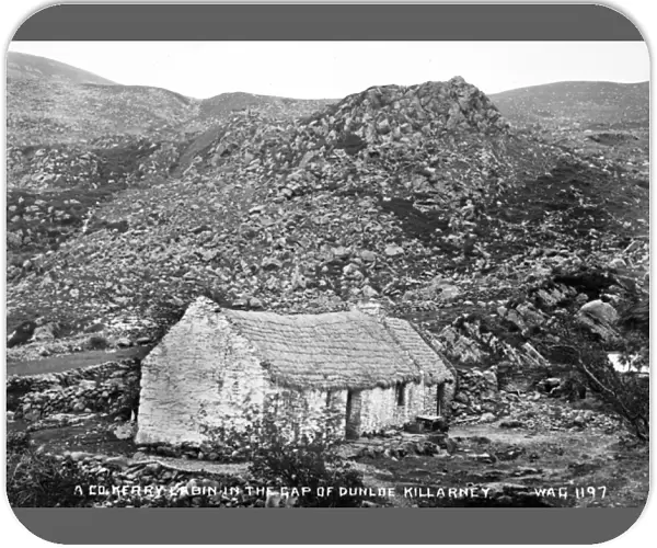 A Co. Kerry Cabin in the Gap of Dunloe, Killarney