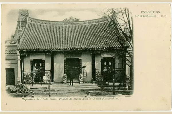 Paris Exhibition of 1900 - Traditional Vietnamese House