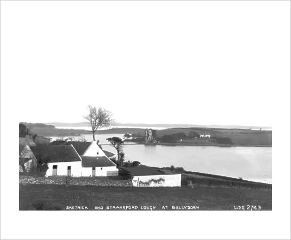 Sketrick and Strangford Lough at Ballydorn