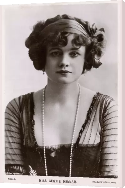 Gertie Millar - English stage actress and singer