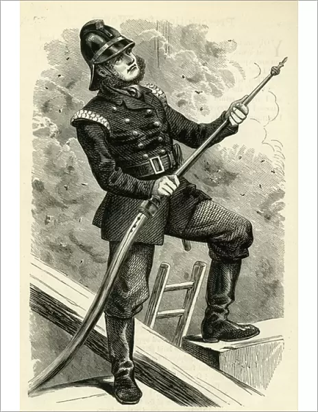 Occupations 1882 - The Fireman
