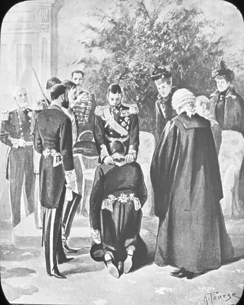 Tour of the Colonies - Wellington- Knighting Sir J Ward