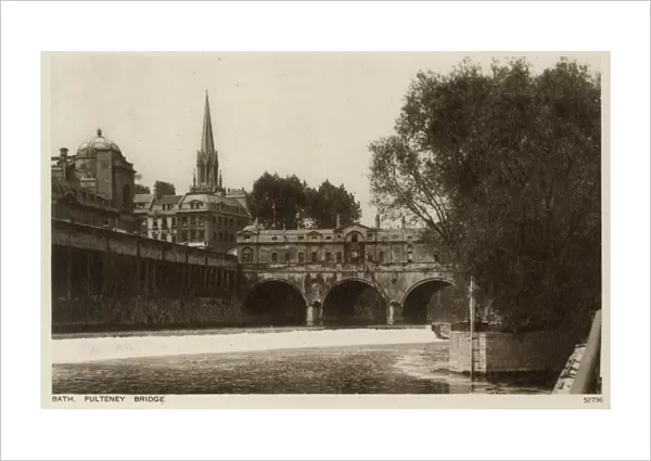 Bath, Somerset - The Pulteney Bridge
