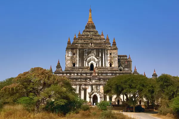 Thatbyinnyu Temple Pagoda in Old Bagan, Bagan, Myanmar