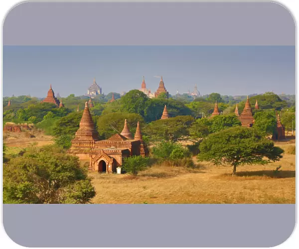 Temples and pagodas on the Plain of Bagan, Myanmar