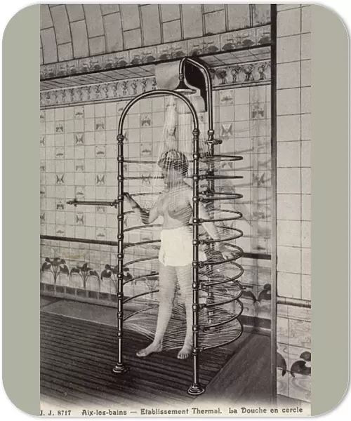 Circular Shower at The Thermal Baths, Aix-les-bains, France