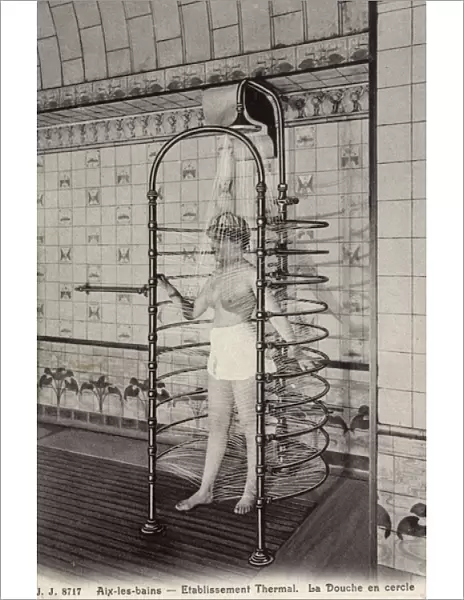 Circular Shower at The Thermal Baths, Aix-les-bains, France