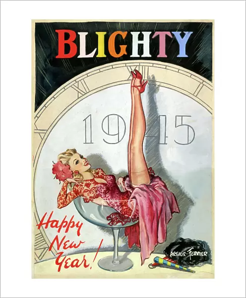 Blighty magazine cover, Christmas 1945
