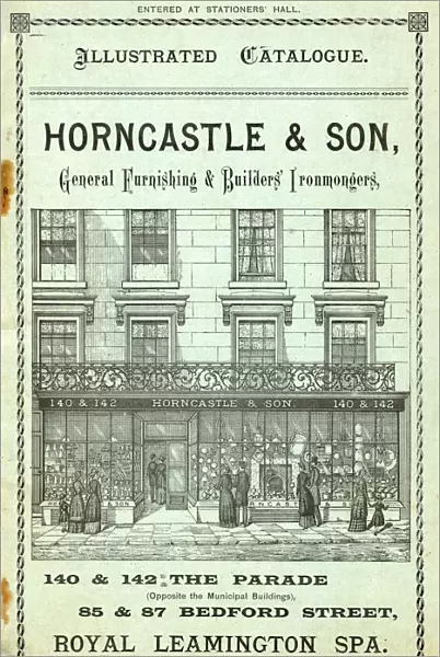 Catalogue cover, Horncastle & Son