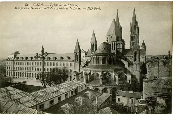 Caen, France - Saint Etienne Church and Abbey