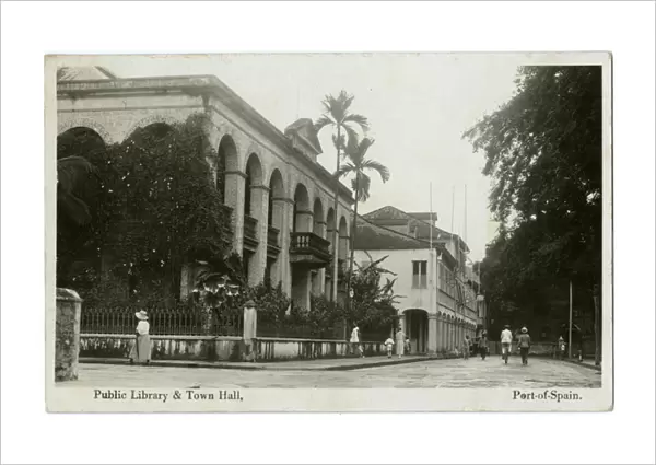 Port-of-Spain, Trinidad - Public Library & Town Hall