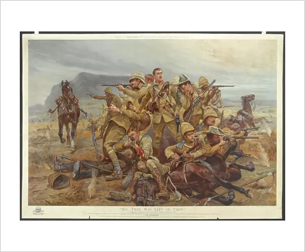 All that was left of them, 17th Lancers near Modderfontein