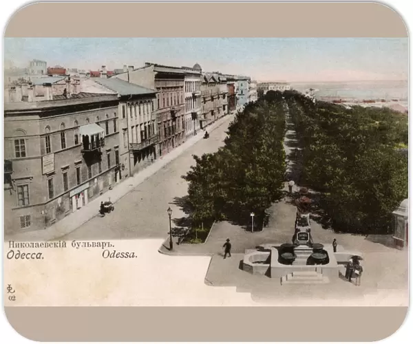 Odessa, Ukraine - The Primorsky Boulevard