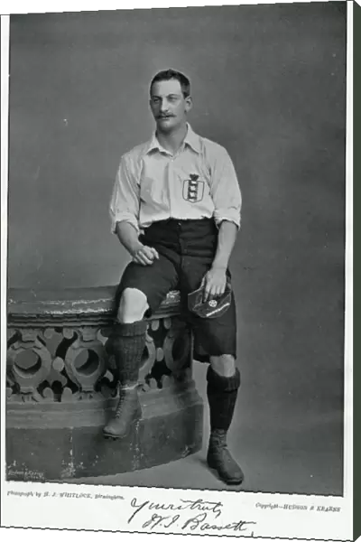 W I Bassett, West Bromwich Albion and England footballer