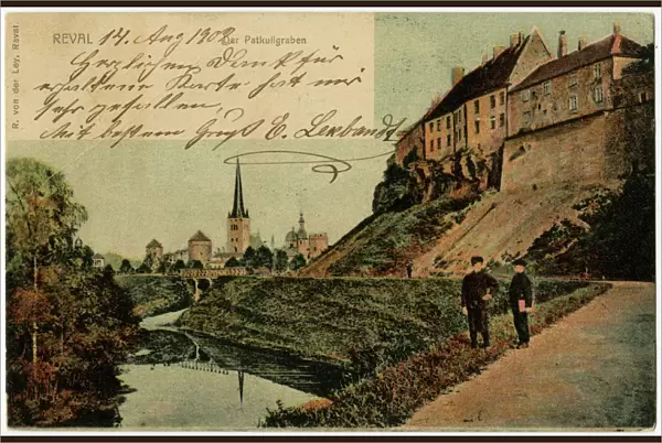Tallinn, Estonia - Defensive moat around the old town
