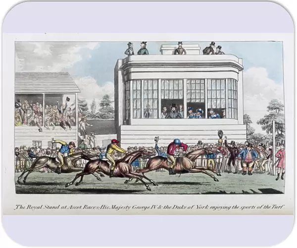 Pierce Egans Anecdotes: George IV at Ascot horse race