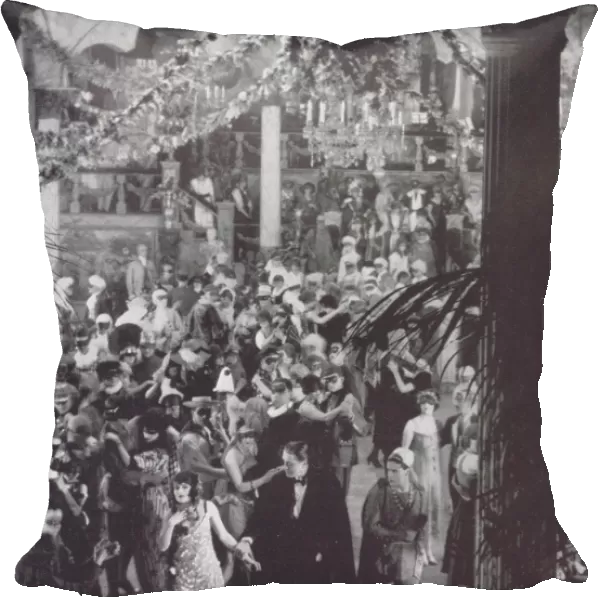The ballroom scene in the British silent film Carnival