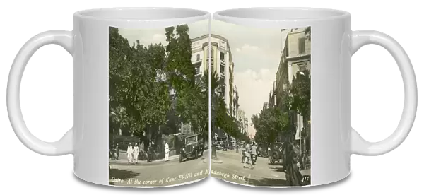 Corner of Kasr El-Nil and Sherif Pasha Street in Cairo