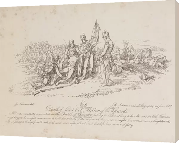 Death of Lt-Col William Miller of the 1st Guards