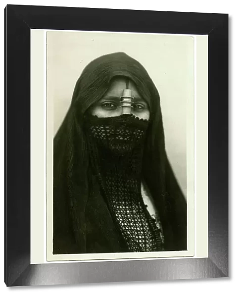 Veiled Egyptian Woman - Cairo