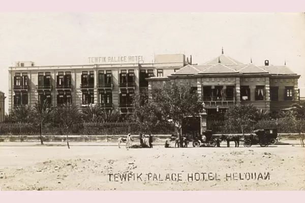 Tewfik Palace Hotel, Helouan (Helwan), Egypt