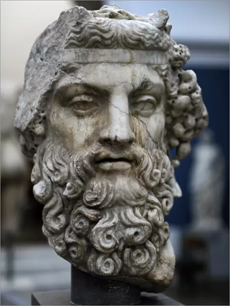 Dionysus. Bust. 2nd century AD. Marble