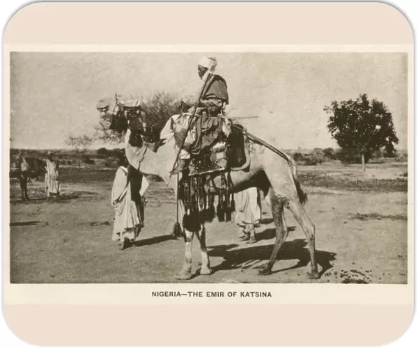 Emir of Katsina on a camel, Nigeria, West Africa