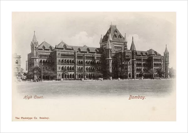 High Court building, Bombay, India
