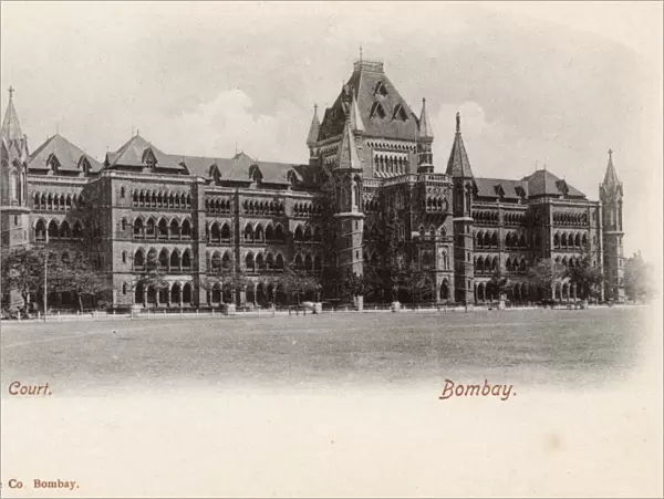 High Court building, Bombay, India