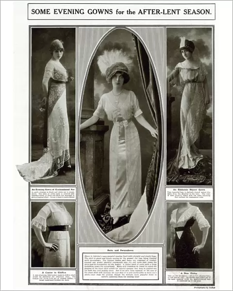 Evening gowns 1912
