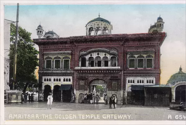 Golden Temple Gateway, Amritsar, Punjab, India