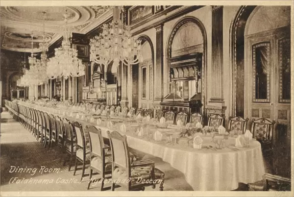 Dining Room, Falaknuma Palace, Hyderabad, India