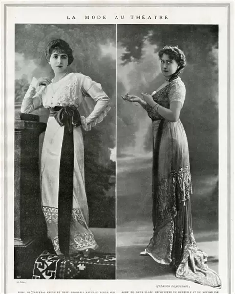 Fashion at the threatre 1912