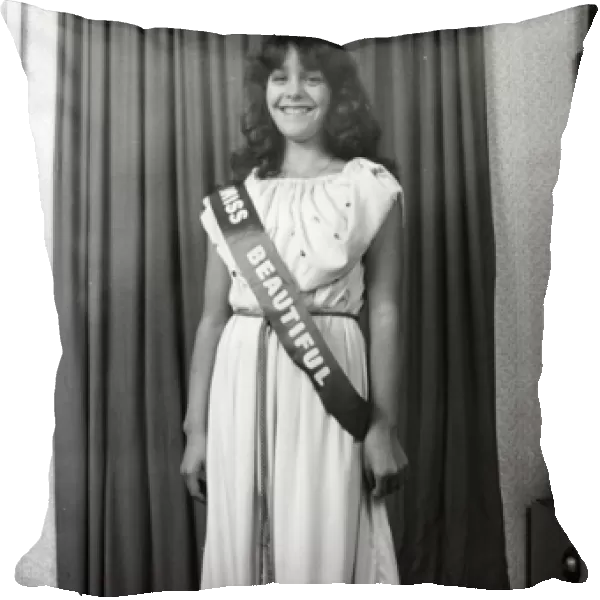 Young beauty queen, Miss Beautiful, Cornwall