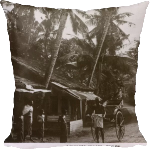 Sinhalese village, Ceylon (Sri Lanka)