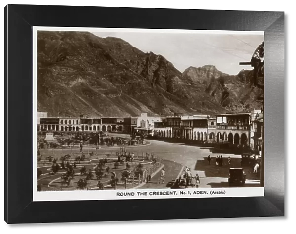 View of The Crescent, Aden