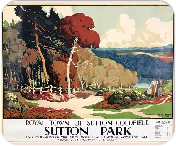 Advertisement for Sutton Park, Sutton Coldfield