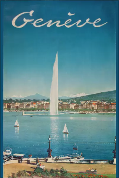Advertisement for Geneva, Switzerland