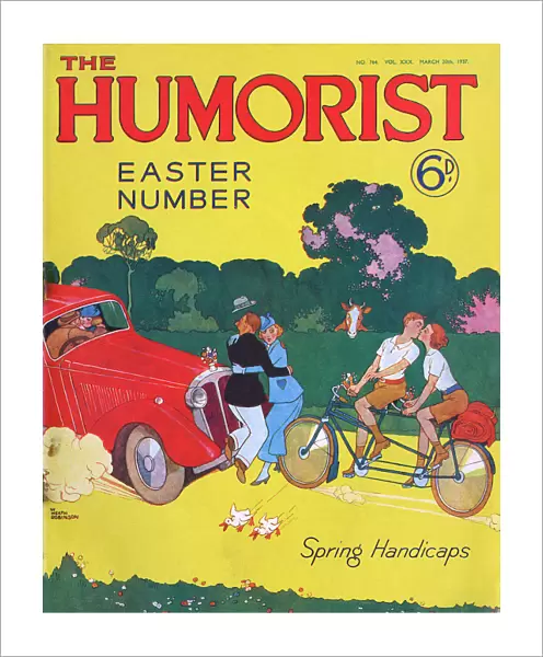 The Humorist - Easter Number front cover, Heath Robinson