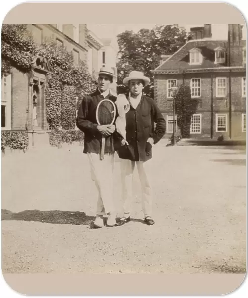 Two pupils at Marlborough College, Wiltshire