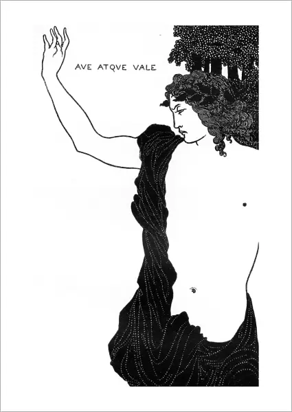 Ave Atque Vale by Aubrey Beardsley