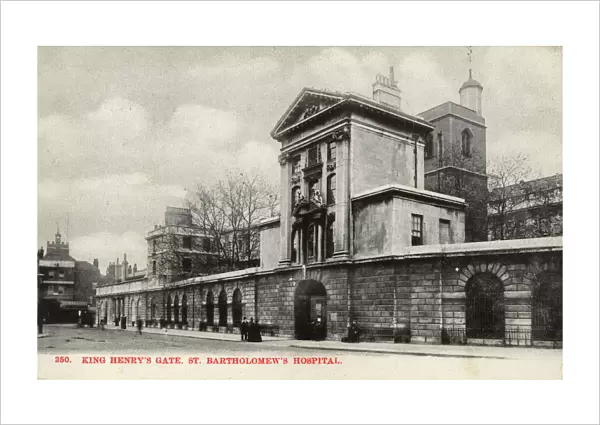 King Henrys Gate - St Bartholomews Hospital, London