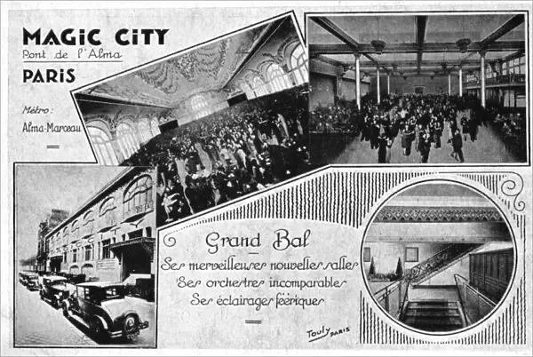 Images of the Grand Ballroom at the Magic City in Paris, 192