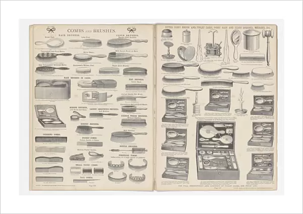 Pages from a catalogue